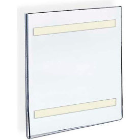 Approved 122024 Vert. Wall Mount Acrylic Sign Holder W/ Adhesive Tape-5.5
