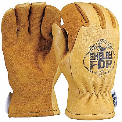 Firefighters Gloves M Lthr PR MPN:5282G M