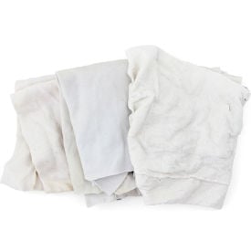 Reclaimed Sweatshirt/Fleece Rags White 25 Lbs. - 333-25 333-25