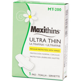 HOSPECO® Maxithins Vended Ultra-Thin Pads 200/Carton MT-200