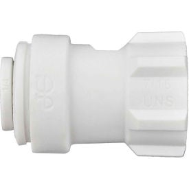 John Guest Polypropylene Faucet Connector 1/4'' x 7/16''-24 UNS 10/PK PP3208U7W-US