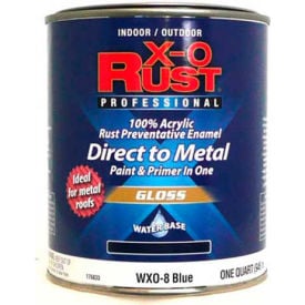 X-O Rust Anti-Rust Enamel Gloss Finish Blue Quart - 176833 176833