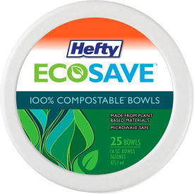 Hefty® Eco Save Bagasse Tableware Plate 6-3/4