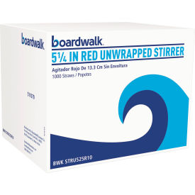 Boardwalk® Polypropylene Single Tube Stir Straws 5-1/4