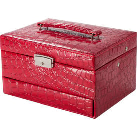 Barska BF11976 Chri Bliss Jewelry Case JC-100 Aluminum Red 9