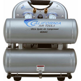 California Air Tools 4620AC-22060 Ultra Quiet & Oil-Free 2.0 Hp 4.0 Gal. Air Compressor 220V CAT-4620AC-22060
