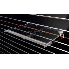 Acrylic Heavy Duty Shelves For Slat Wall 24