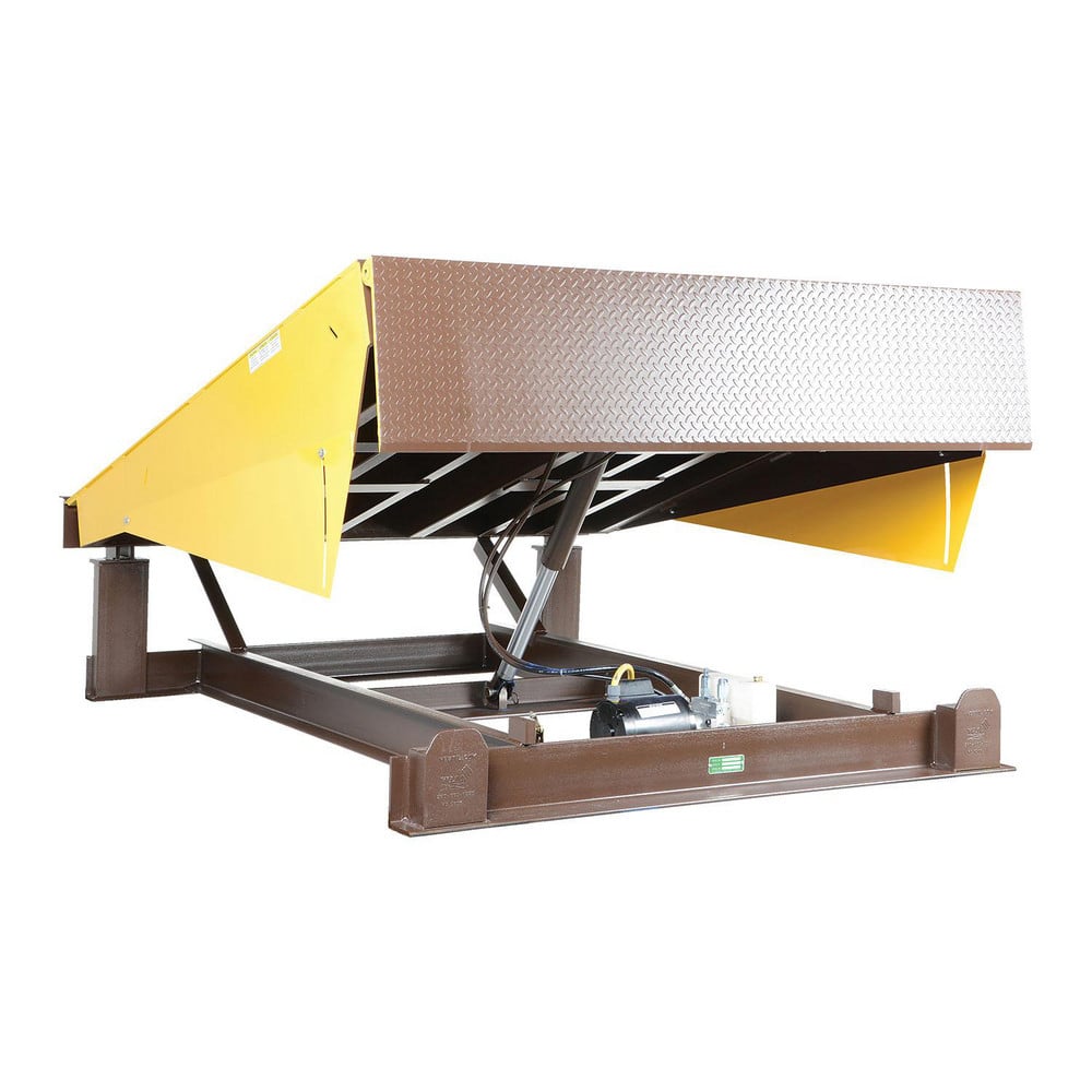 Dock Levelers, Edge-of-dock: No , Load Capacity: 20000 , Overall Width: 72 , Service Height Range: 12-12in , Phase: Three  MPN:EH-68-20