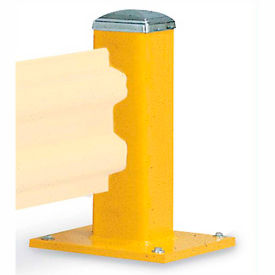 Wildeck® Steel Single Column Post For Single Rail 18