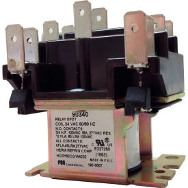 PSG 90340 DPDT General Purpose Relay 50/60 Hz Double Pole Power-Power-Coil 24VAC 90340