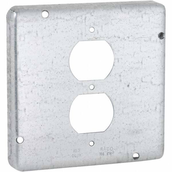 Electrical Box Cover: Steel MPN:972