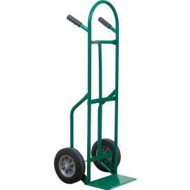 Wesco® Greenline 646 Hand Truck w/ Dual Pin Handle Solid Rubber Wheels 600 lb. Capacity 210364