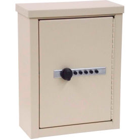 Wall Storage Cabinet W/ Combo Lock - Beige 291609COMB-BG