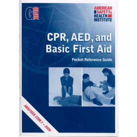 First Aid Only First Aid Guide ANSI 2015 Compliant 21-009-003