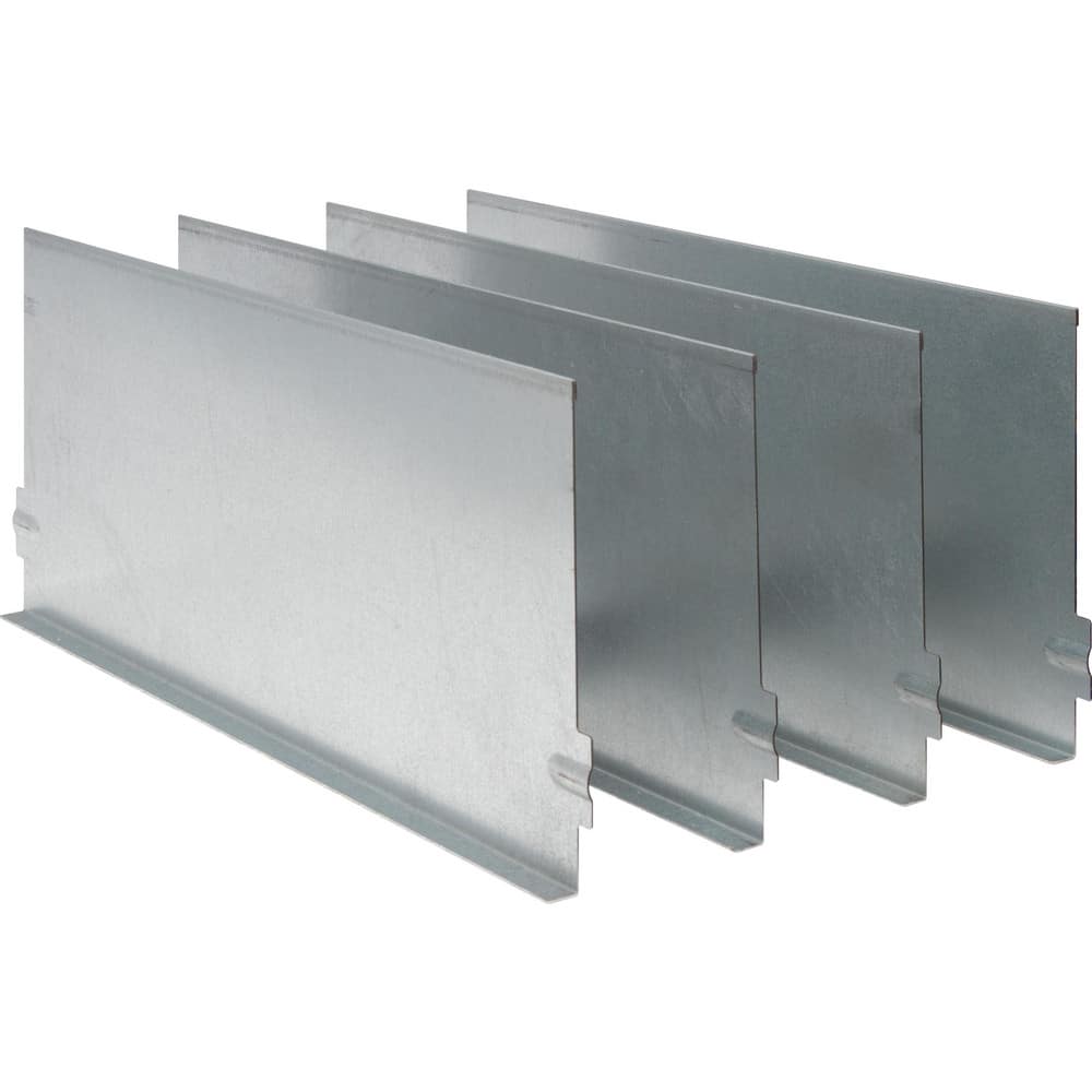 Open Shelving Accessories & Components, Component Type: Adjustable Shelf Divider Set , For Use With: Existing Van Shelving System , Material: Steel  MPN:9825T