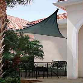 ShelterLogic ShadeLogic® Sun Shade Sail Triangle 16 ft. x 16 ft. Heavyweight Sea 25734