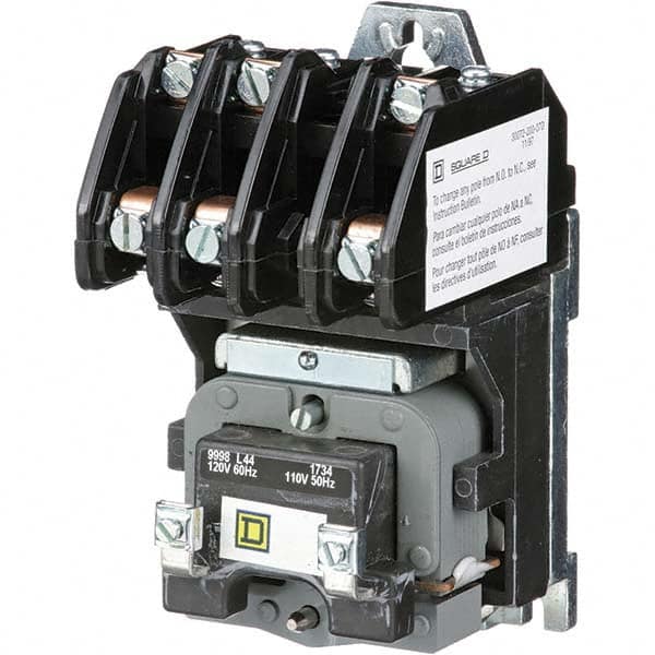 No Enclosure, 3 Pole, Electrically Held Lighting Contactor MPN:8903LO30V02