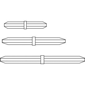 Bel-Art Spinpak Teflon Octagon Magnetic Stirring Bar Assortment 6Pk 371600000