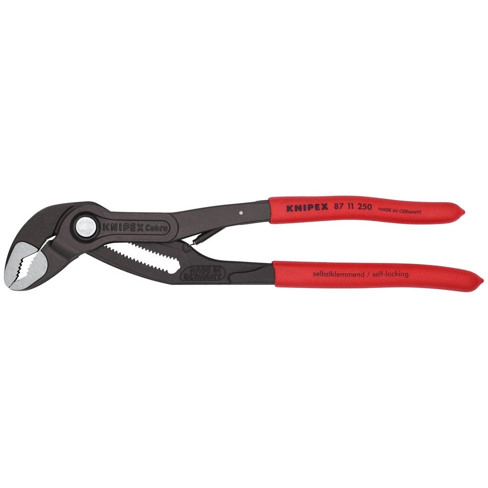 Tongue & Groove Pliers, Joint Type: Groove , Type: Pump Pliers , Overall Length Range: 9 to 11.9 in , Side Cutter: No , Handle Type: Comfort Grip  MPN:87 11 250