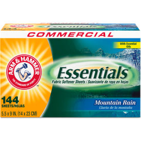 Essentials Dryer Sheets Mountain Rain 144 Sheets/Box 33200-00102