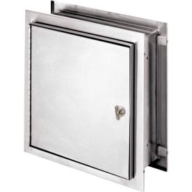 Omnimed® Stainless Steel Pass-Thru Cabinet with Thumb Latch 12