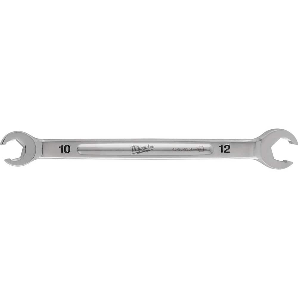 Flare Nut Wrenches, Wrench Type: Open End , Wrench Size: 10x12 mm , Head Type: Straight , Double/Single End: Double , Opening Type: 6-Point Flare Nut  MPN:45-96-8351