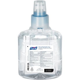 PURELL® Advanced Foam Hand Sanitizer LTX-12 1200 mL Refill Fragrance-Free GOJ190502EA