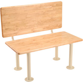 GoVets™ ADA Locker Room Bench Hardwood 42