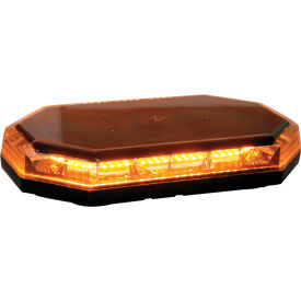 Buyers LED Rectangular Amber Mini Lightbar 10-30VDC - Magnetic 56 LEDs - 8891060 8891060