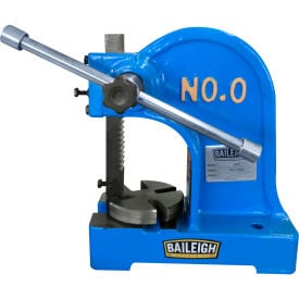 Baileigh Industrial® AP-0 Manually Operated Arbor Press 1/2 Ton Max Pressure BA9-1232697