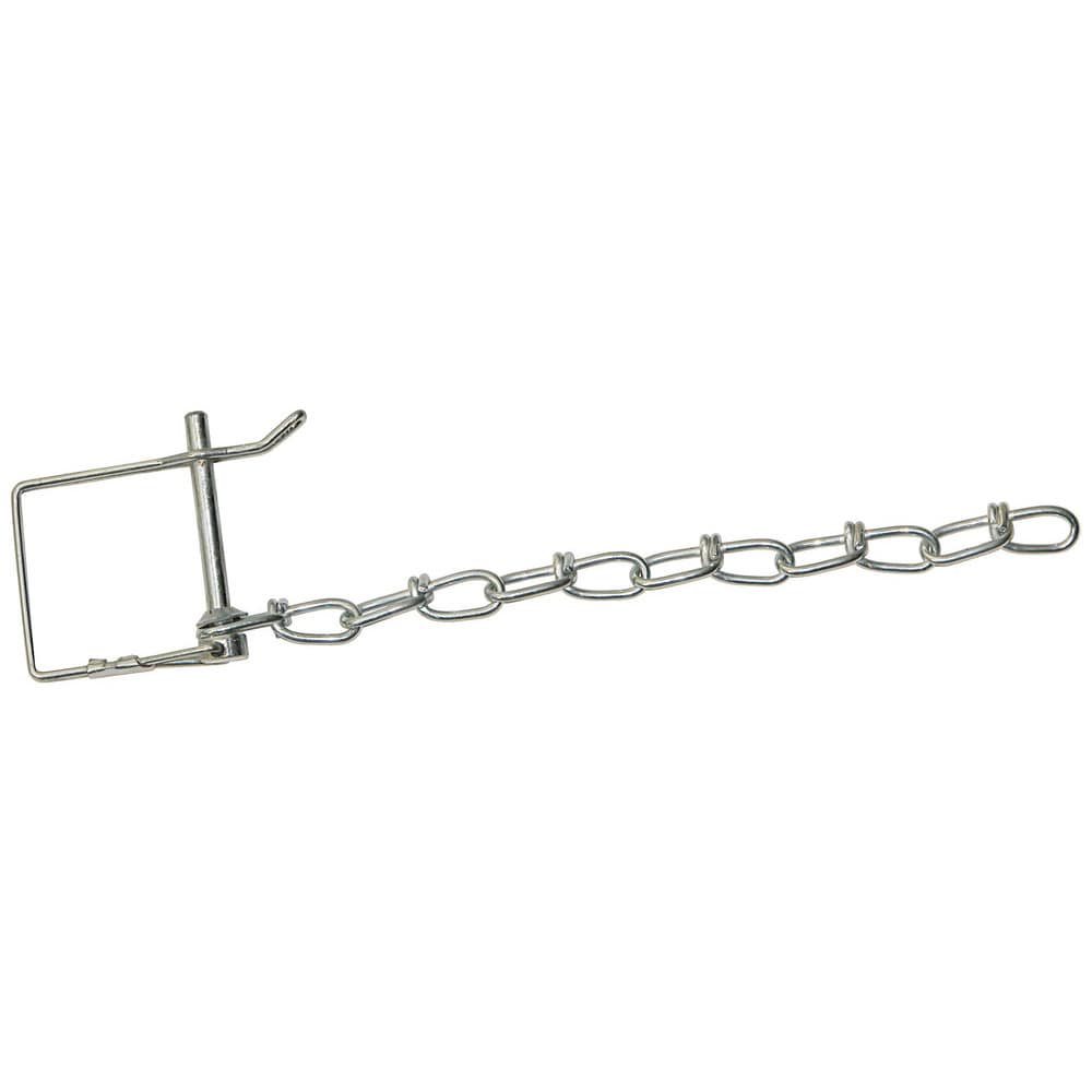 Safety Pins, Pin Type: Single Wire Tab Lock , Usable Length (Inch): 2.55 , Pin Diameter: 0.2500 , Overall Length: 8.00 , Material: Carbon Steel  MPN:P11C