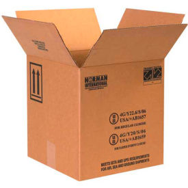 GoVets™ Haz Mat Boxes Four 1 Gal. Plastic Jugs 12-1/4