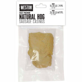 Natural Hog Casing 3 oz (for 15-20 lbs) 19-0301-W