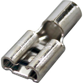 Allpoints 85-1013 Nickel Plated Female Quick Disconnect; 1/4