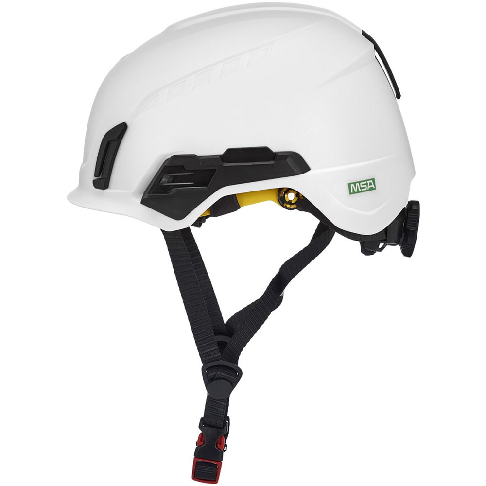 Hard Hats, Hard Hat Style: Climbing , Color: White , Adjustment Type: Ratchet , Application: Construction, Oil and Gas, Mining, Impact-Resistant MPN:10242822