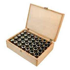 5C Collet Set 24 Piece 3mm to 26mm by 1mm Import 3280024