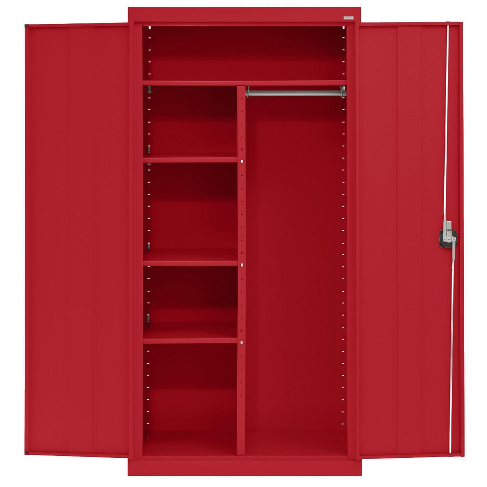 Storage Cabinets, Cabinet Type: Lockable Combination Storage Cabinet , Cabinet Material: Steel , Width (Inch): 36 , Depth (Inch): 18  MPN:EACR361872-01