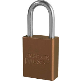American Lock® S1106BRN Aluminum Safety Padlock 1-1/2