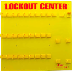 ZING RecycLockout Lockout Station 28 Padlock Unstocked 7116E 7116E