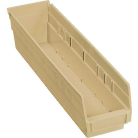 GoVets™ Plastic Nesting Storage Shelf Bin 4-1/8