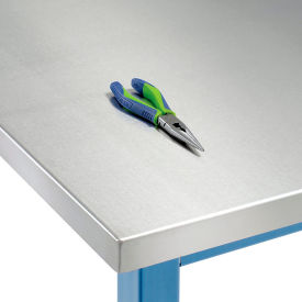 GoVets™ Workbench Top Boos Stainless Steel Square Edge 48