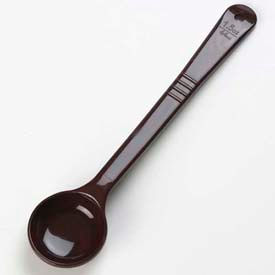 Carlisle 395801 - Solid Measure Miser Spoon Long Handle 1.5 Oz Reddish Brown - Pkg Qty 12 395801