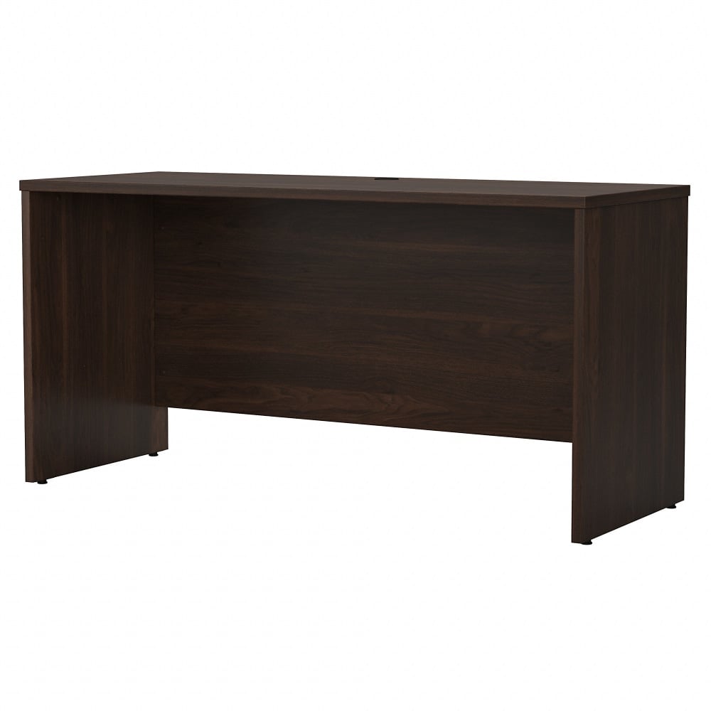 Bush Business Furniture Studio C 60inW Credenza Computer Desk, Black Walnut, Standard Delivery MPN:SCD360BW