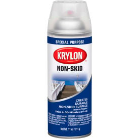 Krylon Non Skid Coating Clear 11 oz. Aerosol Can - K03400777 - Pkg Qty 6 K03400777