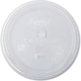 Karat® Cold Cup Lids Strawless Sipper Fits 12 - 24 oz. Cups Clear 1000/Carton C-KC626TS-SH