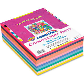 Pacon® Rainbow Super Value Construction Paper Ream 45 lb 9 x 12 Assorted 500 Sheets 6555