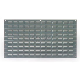 GoVets™ Louvered Wall Panel Without Bins 18x19 Gray Price for pack of 4 148550