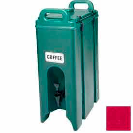 Cambro 500LCD158 - Beverage Carrier Insulated Plastic 4-3/4 Gallon 16-1/2 x 9 x 24-1/4 Hot Red 500LCD158