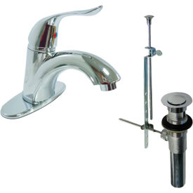 Dominion Faucets Lavatory Faucet w/ Pop Up Single Lever 1.2 GPM Chrome 77-1903