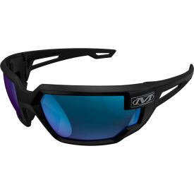 Mechanix Wear® Vision Type-X Protection Safety Eyewear Blue Mirror Lens Black Frame VXS-22AE-PU